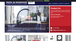 Desktop Screenshot of jameswalexander.co.uk